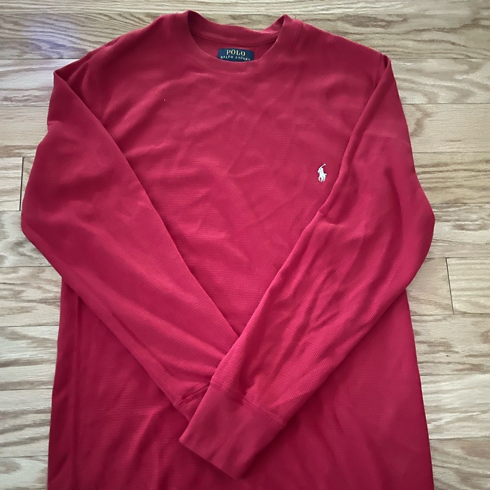 Polo waffle shirt